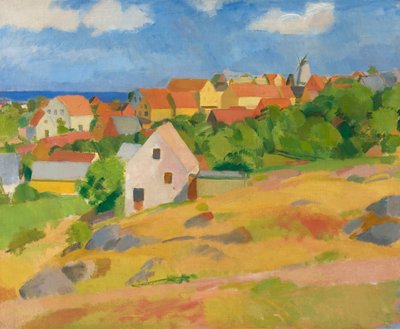 Vista sobre Gudhjem de Karl Isakson